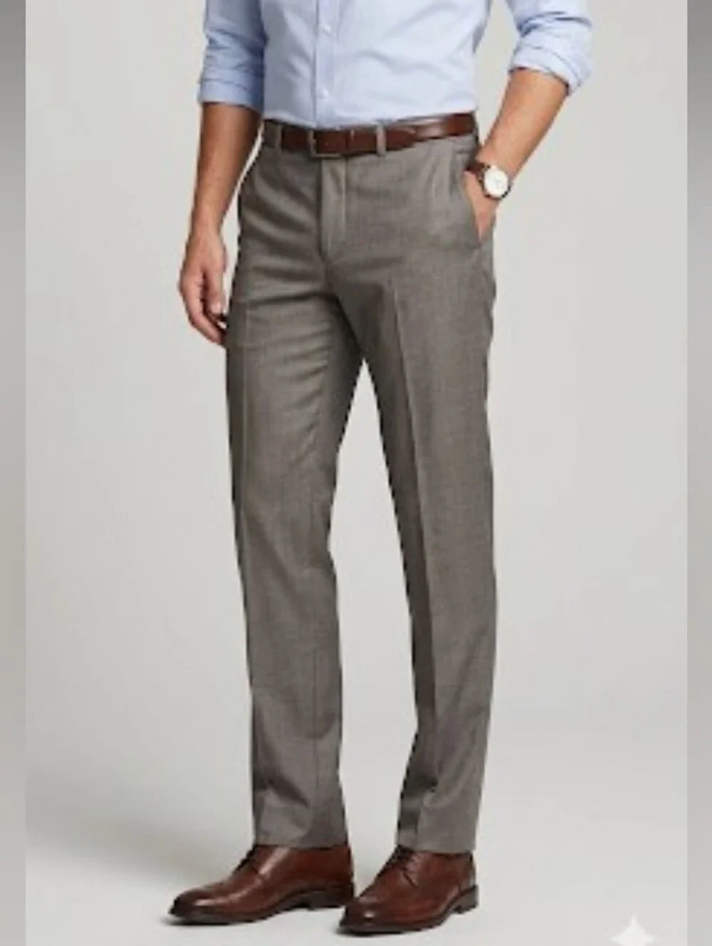 Banana Republic size 32/34 Lt Brown Mens Slacks